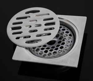 ที่ระบายน้ำในห้องน้ำ<span class=keywords><strong>4</strong></span>นิ้วทำจากสเตนเลสสตีลสำหรับพื้นห้องน้ำที่มีช่องระบายน้ำในห้องครัว - Product Image 6