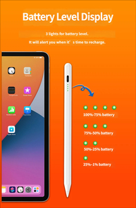 ปากกาสไตลัสอเนกประสงค์ 313 สำหรับ iPad Android Windows หน้าจอสัมผัส พร้อมไฟ LED 4 ดวง แสดงสถานะแบตเตอรี่ ชาร์จเร็วแบบ Type-C  แม่เหล็กดูดติด  OEM - Product Image 4