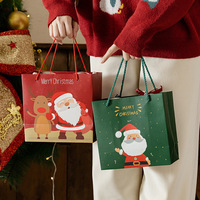 Chaussettes Bioserica Era Winter Warm Kawaii Cute Santa Claus Deer pour Noël, chaussettes de Noël moelleuses avec pompon
