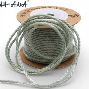 Hilo <span class=keywords><strong>de</strong></span> Algodón Trenzado <span class=keywords><strong>de</strong></span> Tres Flores con <span class=keywords><strong>Cuatro</strong></span> Hilos <span class=keywords><strong>de</strong></span> Acero Dorado, No Elástico, para Borlas y Abalorios DIY (Bobina) - Product Image 1