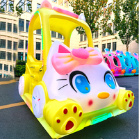 Offres Spéciales Plaza nouvelle voiture d'amusement pour enfants auto tamponneuse électrique double Gabon lumineux panda voiture électrique jouet pour enfants