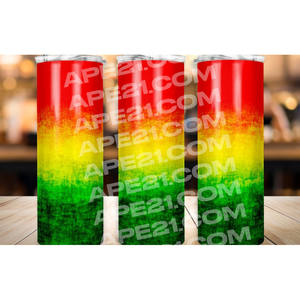 Vasos Tropicales con Tapa y Pajita de 20oz - Product Image 2