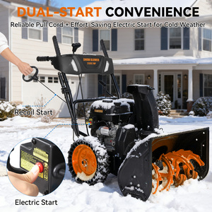 Heavy Duty Gas Powered Snow Blower 7HP Dual Stage Snow Clearing Machine for Deep Snow and Driveways - Product Image 4