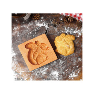 Thỏ Bánh gừng Cookie khuôn: gỗ springerle Cookie cutter - Product Image 1