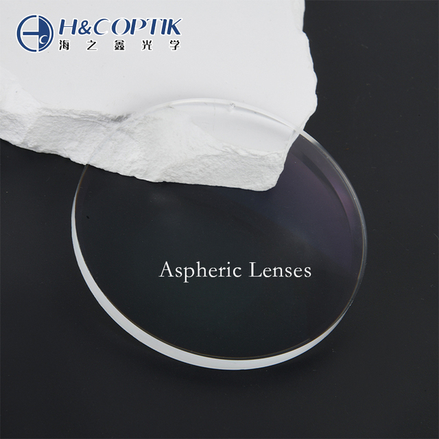 H&C Optik Optical Lens Manufacturer 1.56 Aspheric HMC Stock Cheap 75mm Diameter Eyeglasses Blue Cut Optical Lenses