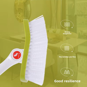 Lightweight Extendable 2-in-1 Detachable <b>Long</b> <b>Handle</b> Tub and Tile Scrubber Sponge <b>Brush</b> for Effortless Bathroom Cleaning - Inclu - Product Image 3