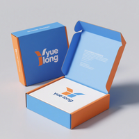 Boîte d'emballage pour shampoing avec impression de logo personnalisée recyclable, boîtes pliantes en carton ondulé kraft, boîte cadeau, boîte d'expédition avec emballage