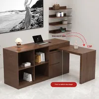 Comptoir de caisse en bois, style luxueux et haut de gamme, pour magasin de vêtements, bar, petit coin, réception