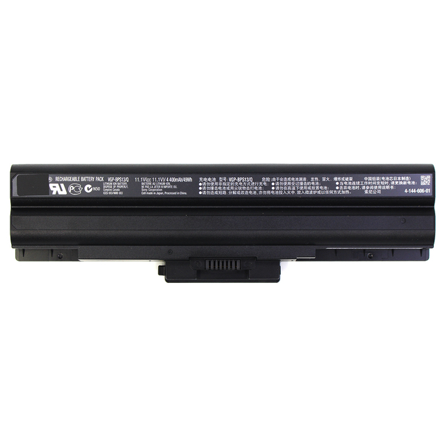 BPS13 11.1v 4400mAh Replacement Battery Compatible for VGP-BPS13/B VGP-BPS13/Q VGP-BPS13A VGP-BPS21 VGP-BPS21A VGP-BPS21B