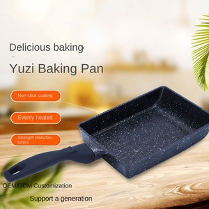 Mini Aluminum Alloy Non-Stick Frying <b>Pan</b> Skillet Durable <b>Nonstick</b> Cookware for Home Kitchen Restaurant Hotel Use Egg Cake Steak - Product Image 2