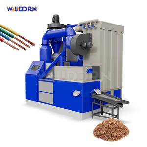Ligne de granulation automatique à sec WD-T500 pour câbles en cuivre industriels, haute performance 300-400 kg/h, pour la fabrication de granulés - Product Image 1