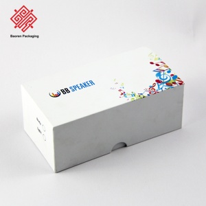 กล่องบรรจุภัณฑ์แบบแข็งสั่งทำ OEM ODM ของ Baoren กล่องสี่เหลี่ยมทำจากกระดาษ Ivory Board พิมพ์ออฟเซ็ต กล่องบรรจุภัณฑ์อิเล็กทรอนิกส์สำหรับผู้บริโภคระดับไฮเอนด์ - Product Image 3