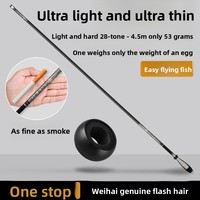 Bofish King Japón Material de carbono importado Gamma Carp Crucian Carp Handheld Ultra-ligero Ultra-fino Ultra-duro 59g caña de pescar
