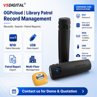 Perangkat Patroli RFID V1 untuk Perpustakaan Umum Pembaca Rondaan Pengaman yang Hemat Biaya untuk Keamanan Fasilitas