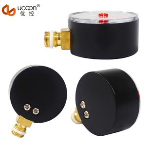 มาตรวัดความดันสากลพร้อมตัวชี้ตัวบ่งชี้สองตัวและก้านทองเหลือง - Product Image 2