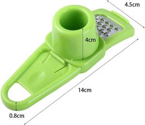 Utensilios de cocina, accesorios de cocina, cortador de ajo multifuncional, rallador de jengibre, Mini rallador de ajo para moler ajo - Product Image 2