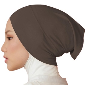 Hijab intérieur Hijab en jersey de coton extensible pour femmes musulmanes sous les écharpes vente en gros - Product Image 1
