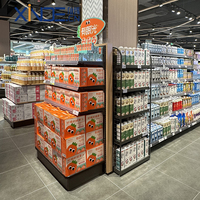 Étagères Commerciales en Acier Robuste Personnalisées XINDE, Rayonnages de Supermarché, Gondoles pour Magasins de Détail