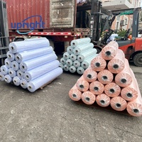 Rouleau de film PVC souple coloré, haute résistance à la soudure, flexible, extensible, durable, en plastique vinyle pour bateau pneumatique