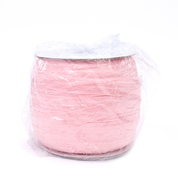 Bande élastique pliable personnalisée en usine, noire, blanche, colorée, pour vêtements, bande élastique sportive