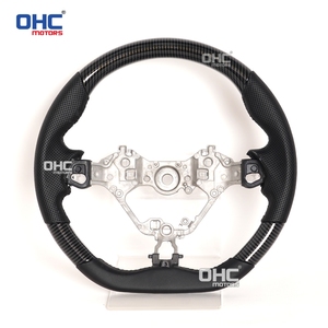 พวงมาลัยพลังน้ำคาร์บอนไฟเบอร์สำหรับ Subaru BRZ Toyota Gt86 Ae86 <span class=keywords><strong>GT</strong></span> 86พวงมาลัย2016 2017 2018 2019 2020คลังสินค้าของเรา - Product Image 2