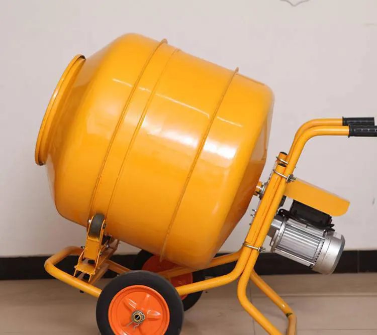 Small Portable Manual Rotating Drum Cement Co<i></i>ncrete Mixer Price