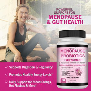 อาหารเสริมสารสกัดสมุนไพร แคปซูลเสริมอาหารสำหรับวัยหมดประจำเดือน ผลิตภัณฑ์ดูแลสุขภาพสำหรับผู้หญิงวัยหมดประจำเดือน - Product Image 1