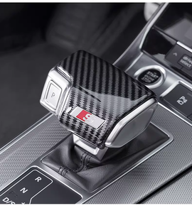 Nouvelle Vente Chaude : Cache-levier de vitesse en fibre de carbone, cadre et soufflet universels compatibles avec tous les modèles <span class=keywords><strong>Audi</strong></span> – Rétrofit/Amélioration - Product Image 2