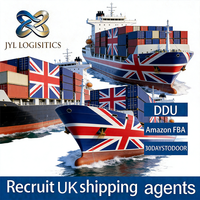 Agente de logística, importación, exportación, envío, transporte marítimo, envío al Reino Unido, puerta a puerta, exportación, importación