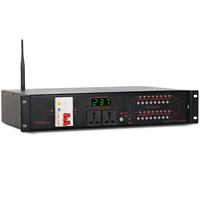 Équipement audio professionnel DL16 Séquenceur 16 canaux Contrôleur de puissance Coque métallique Équipement de système de sonorisation audio