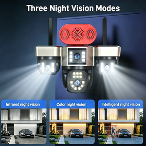 Caméra solaire 4G PTZ <span class=keywords><strong>HD</strong></span> à faible consommation avec 4 objectifs AOV, vidéo 24h/24, détection humanoïde par IA et contrôle via l'application HiEasy - Product Image 6