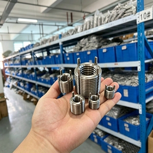 Medical Grade TA2 Pure Titanium Key <strong>Lock</strong> Insert Non-toxic Anti-rust <strong>Thread</strong> Repair Keensert - Product Image 3