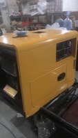 Welping GS50D 5KW Geräuscharmer Tragbarer Benzin-Generator Rot