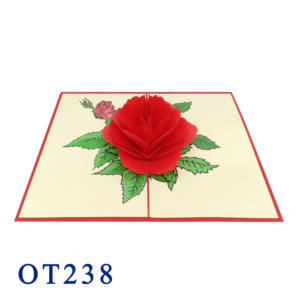 Hot Selling Handmade 3D Flowers Pop-up <b>Paper</b> <b>Craft</b> Customized Greeting Card From Vietnam Supplier - Product Image 5