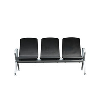 Banc d'attente moderne commercial de haute qualité siège aéroport 2 3 4 5 places chaise d'attente chaises d'attente d'hôpital pour la gare routière