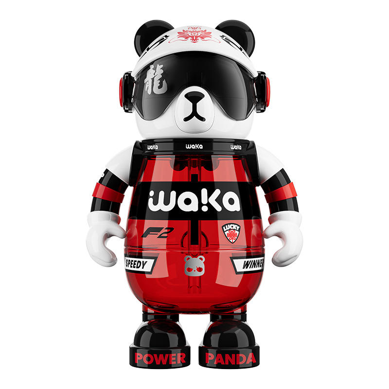 Cartoon Panda Design Plastic Tritan Material or Stainless Steel Custom Kids Water Bottle for School