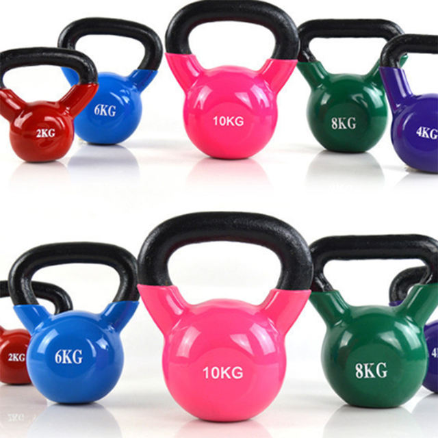 Rubber Coated Iron Fitness Kettlebell Set  Cast Iron Kettlebell for Adjustable Kettlebell Sports