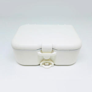กล่องเก็บฟันปลอมกล่องเก็บแปรงสีฟันฟันปลอมบางส่วนพร้อมกระจก - Product Image 4