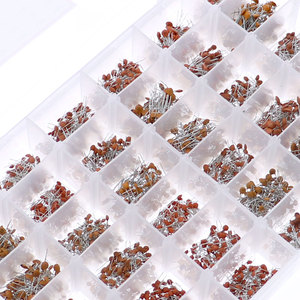 Condensateurs céramiques, 36 types, 1pF à 100nF, 50V, kit mixte pour la réparation électronique et les projets de bricolage - Product Image 3