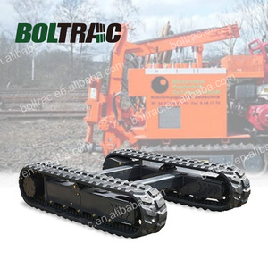 Machine de forage DTH série 3/5/6/8/10/12 tonnes, utilisée pour le forage en profondeur, groupe de chenilles en acier et caoutchouc - Product Image 4