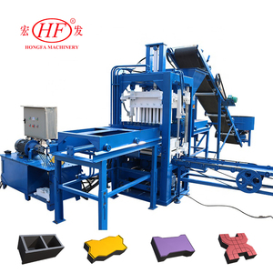 Đức được thiết kế công nghệ mới thủy lực bê tông màu paver/lồng vào nhau làm gạch Máy QFT3-20 giá thấp hơn 220V - Product Image 1