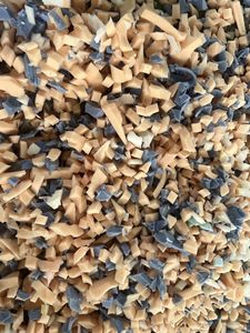 Esponja de colores mezclados, relleno de esponja de alta resistencia, almohada de memoria, relleno de juguete de pellets, almohada de tiro, relleno de almohada - Product Image 2