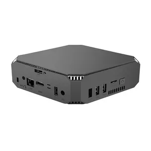 AK3PLUS komputer PC Mini Alder Lake N95 CPU Windows11 M.2 2023 NVME/ NGFF Mini PC WIFI 5 2 * USB3.2 Dual HDMI2.1 PC