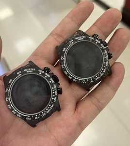 Vỏ đồng hồ đeo tay bằng sợi carbon cao cấp, thiết kế OEM, logo chính hãng, 100% thép rèn, máy 4130 3135, sản xuất tại nhà máy. - Product Image 5