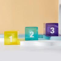 Boîte d'emballage en plastique PET PVC transparente jetable personnalisée avec un design pliable à fermeture automatique pour l'artisanat et les cosmétiques