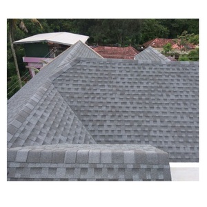 Tuiles de toiture laminées 5.2mm d'épaisseur double couche feuille de tuile Atab bardeaux d'asphalte bitume - Product Image 2