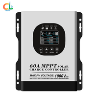 Nouvel Arrivage Contrôleur de Charge Solaire MPPT Haute Tension 1000V 60A Chargeur Solaire 60V 72V 84V 96V 192V 384V pour Système Solaire et UPS