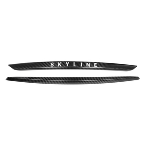 Bande de garniture de hayon en fibre de carbone pour Q50 Q50S Q50L 2014-2017, accessoires extérieurs en fibre de carbone - Product Image 2