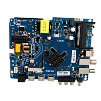 Mainboard TV Android Pintar LED yang Dapat Disesuaikan CV352-D42 32-42 Inci HD1080 dengan Motherboard Televisi WIFI Android Pintar