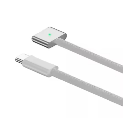 Type-C Male to Magsafe 3 Quick Charging Cable Max Power PD140W Magnetic Plug Adapter
